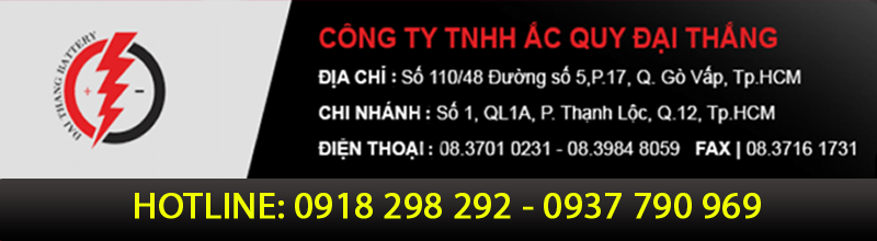 CÔNG TY TNHH ẮC QUY ĐẠI THẮNG